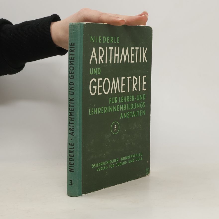 Wilhelm Niederle Arithmetik und Geometrie 3.