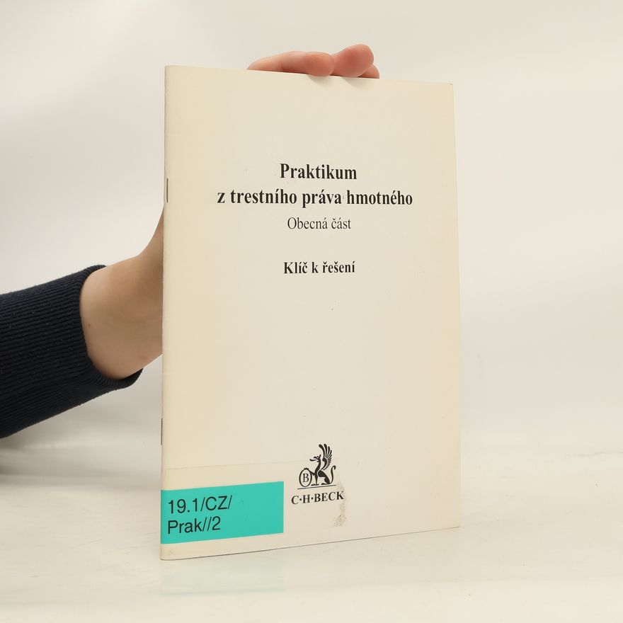 Kolektív autorov Praktikum z trestního práva hmotného