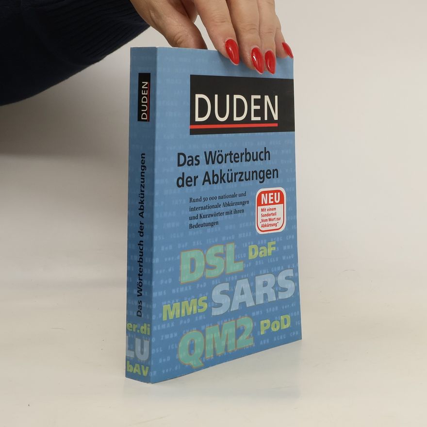 Anja Steinhauer Duden, Das Wörterbuch der Abkürzungen