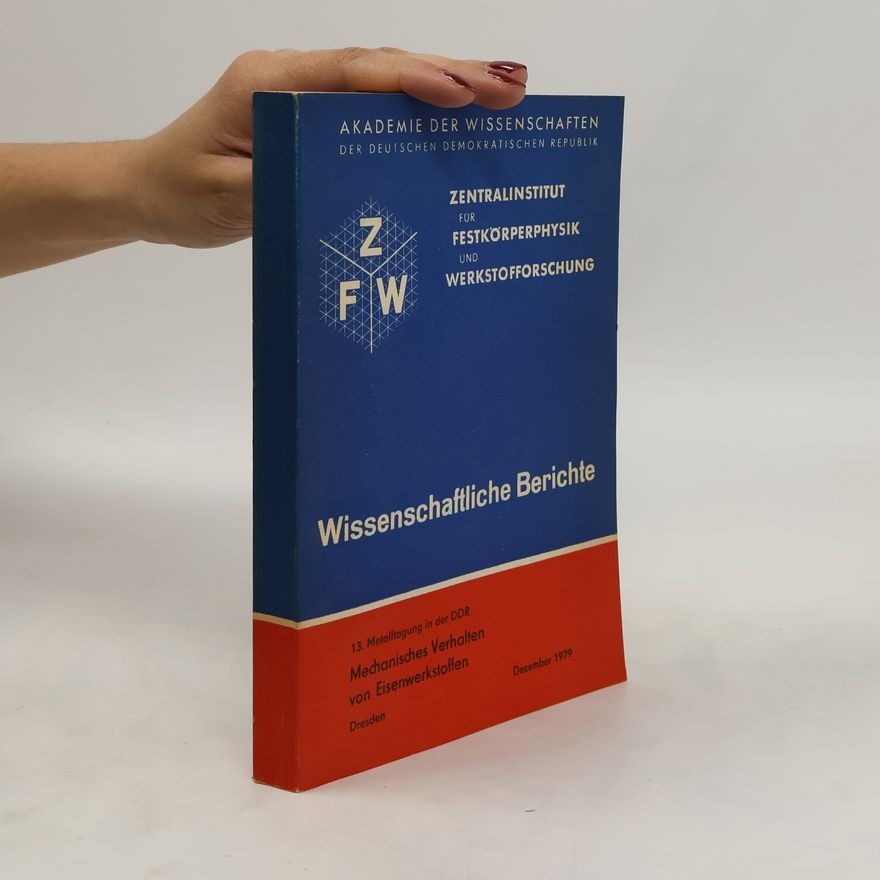Collectif d'auteurs Mechanisches Verhalten von Eisenwerkstoffen
