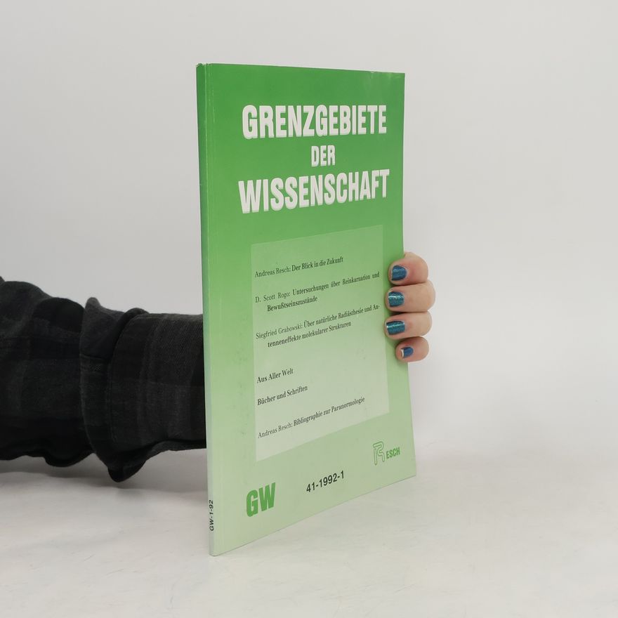 Siegfried Grabowski Grenzgebiete der Wissenschaft