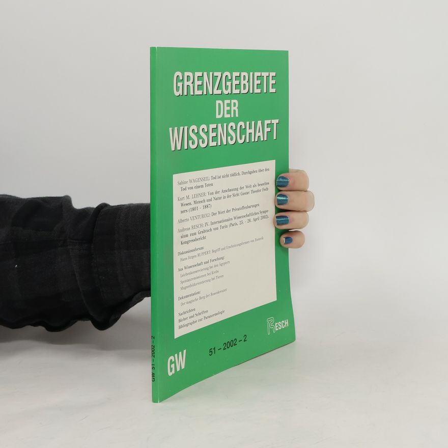 Autorenkollektiv Grenzgebiete der Wissenschaft 2002/2