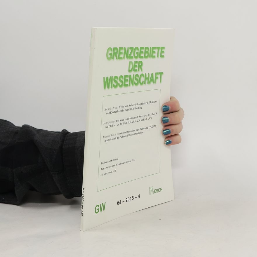 Autorenkollektiv Grenzgebiete der Wissenschaft 4/2015