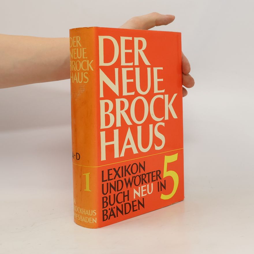 Various authors Der neue Brockhaus 5. Lexikon und Wörterbuch in fünf Bänden + Atlas.