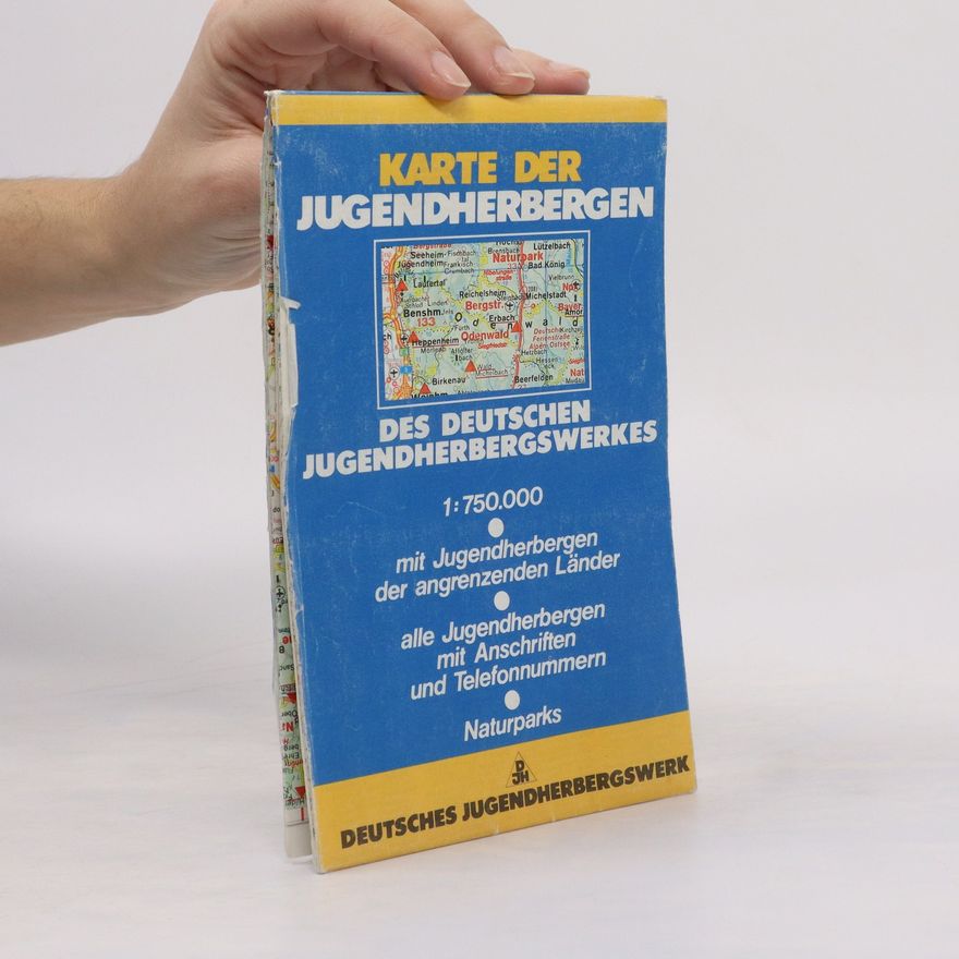 Autorenkollektiv Karte der Jugendherbergen des Deutschen Jugendherbergswerkes