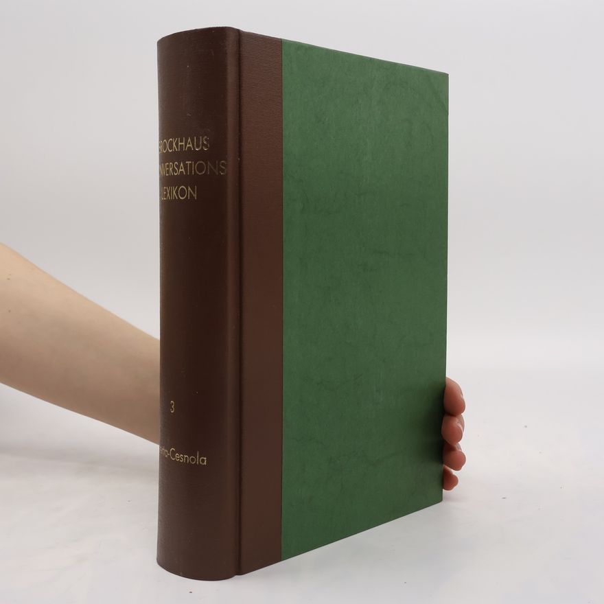 Autorenkollektiv Brockhaus Konversations-Lexikon 3. Biserta-Cesnola. Reprint von 1901