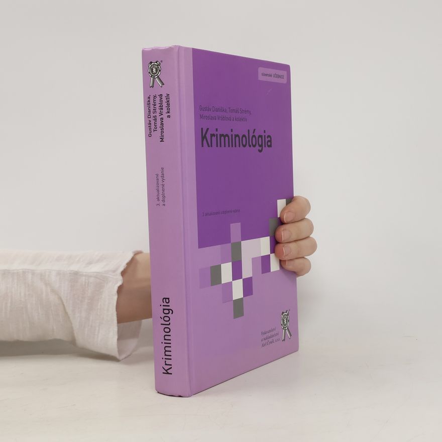 Gustáv Dianiška Kriminológia