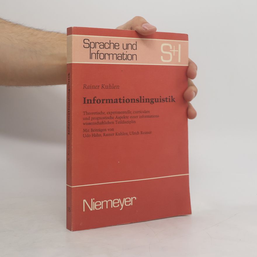 Rainer Kuhlen Informationslinguistik