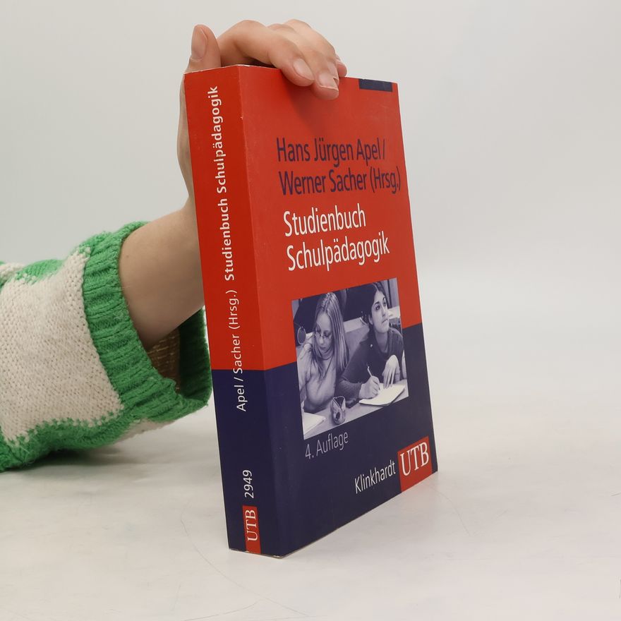 Hans Jürgen Apel Studienbuch Schulpädagogik
