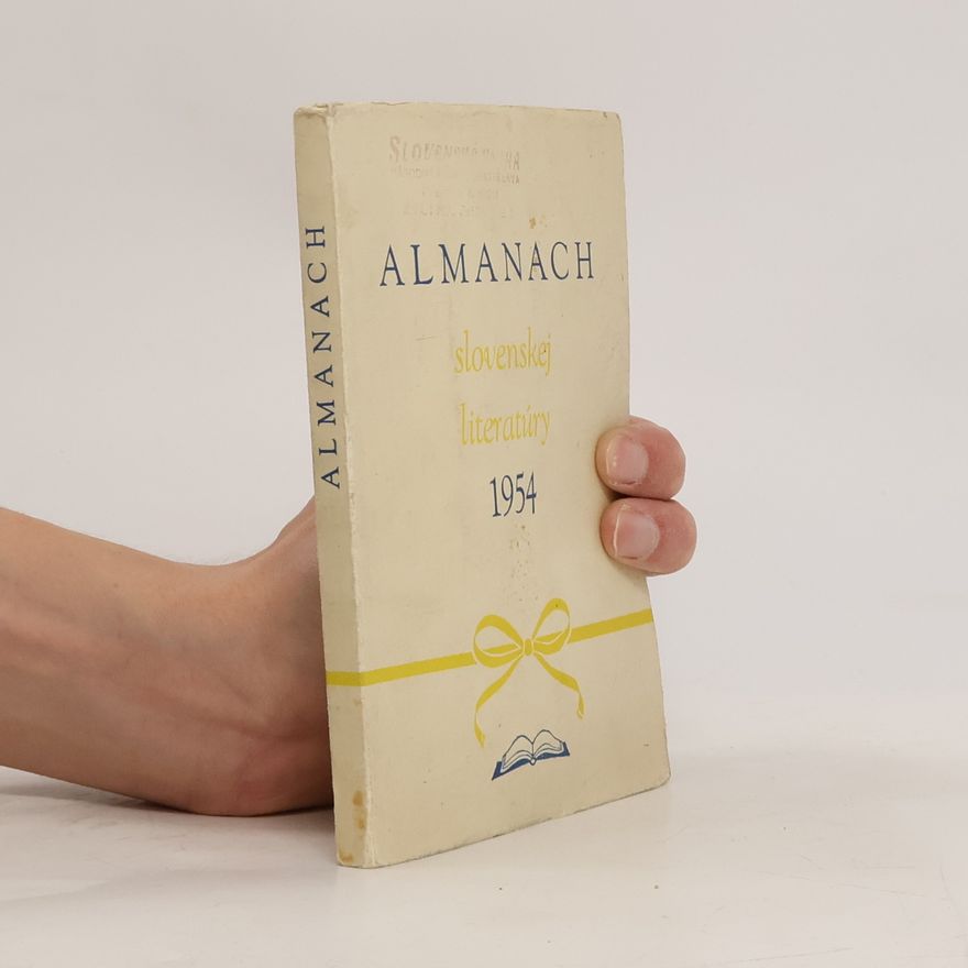 Autorenkollektiv Almanach slovenskej literatúry 1954