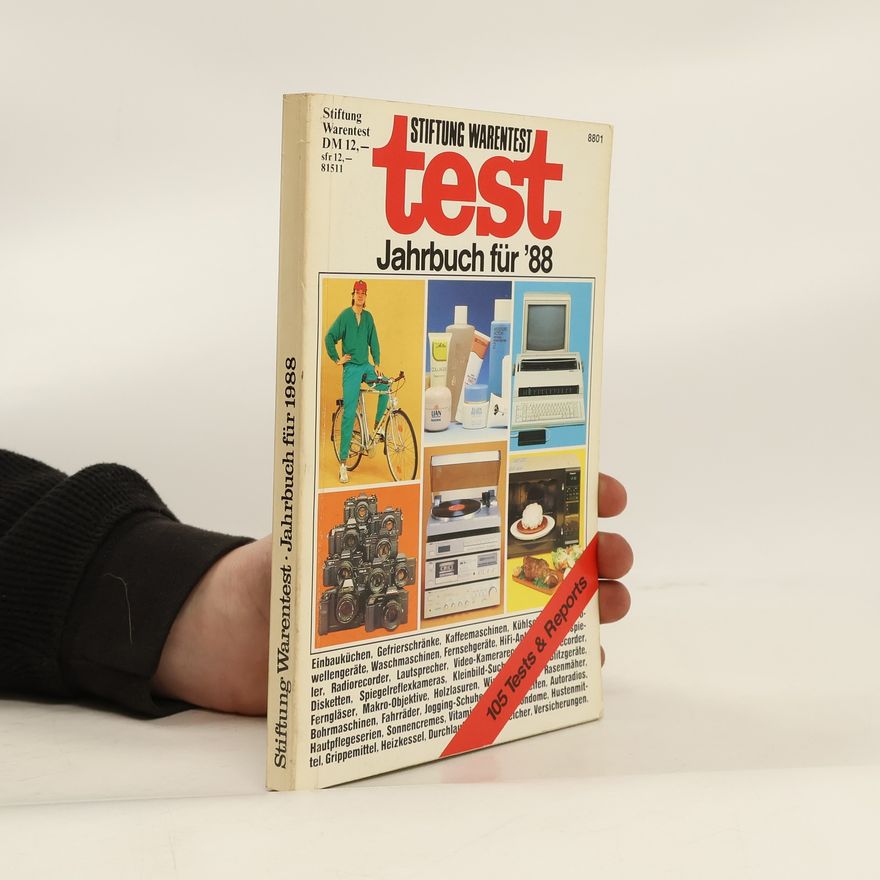Collectif d'auteurs Stiftung Warentest. Jahrbuch für '88