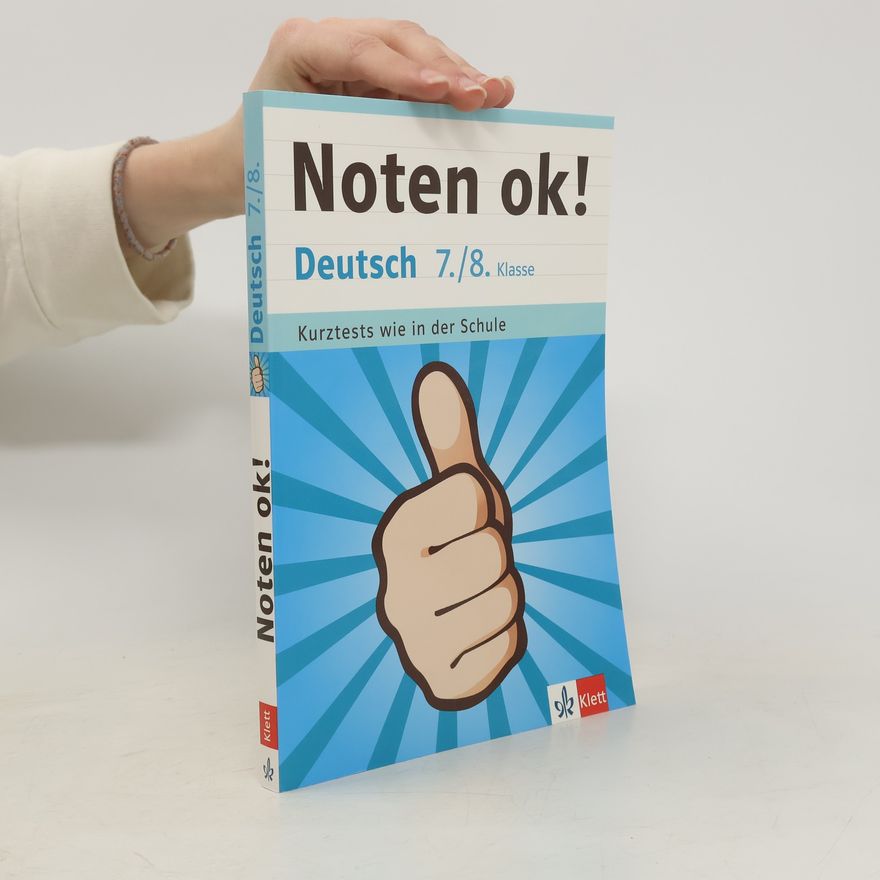 Autorenkollektiv Noten ok! Deutsch 7./8. Klasse
