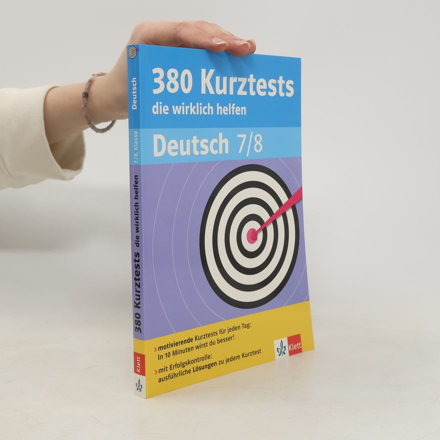 Klett Lerntraining Deutsch, 7./8. Schuljahr