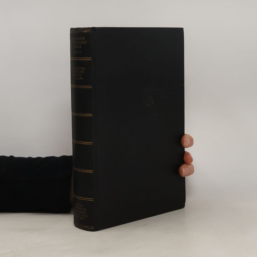 Various authors Schriften der letzten Leipziger und ersten Basler Zeit 1868-1869
