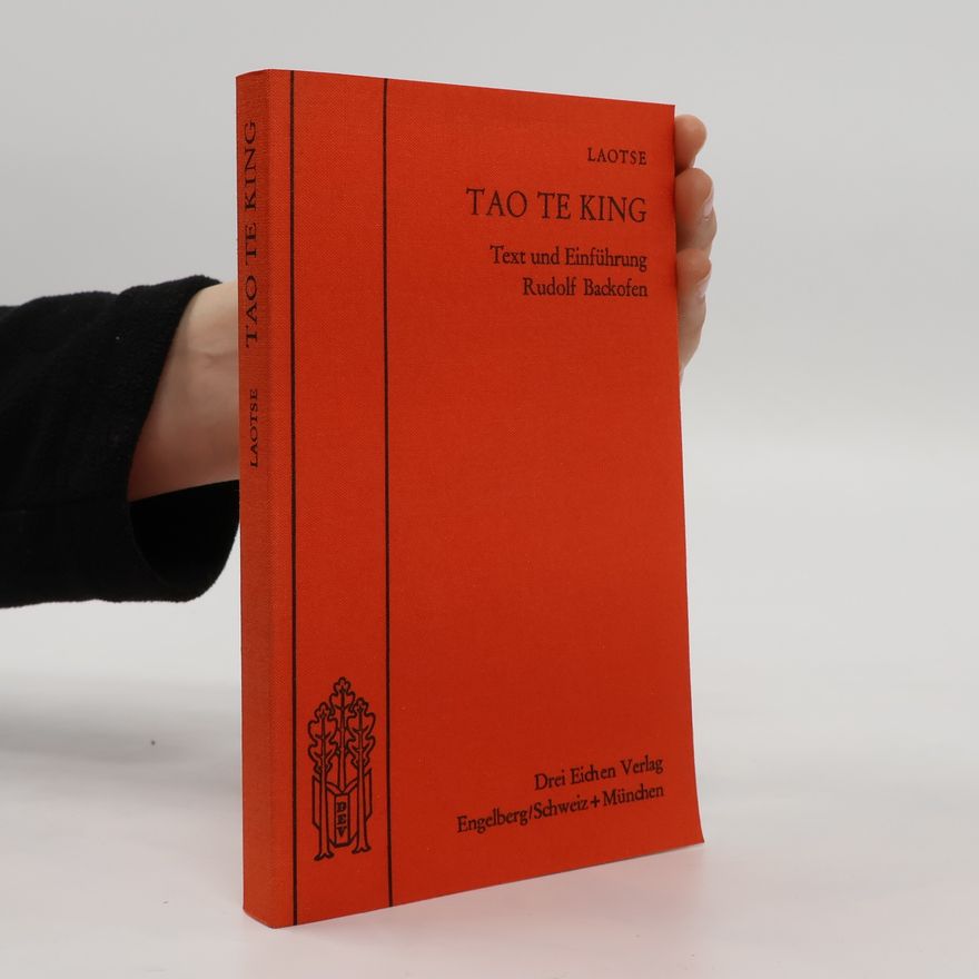 Rudolf Backofen Tao Te King