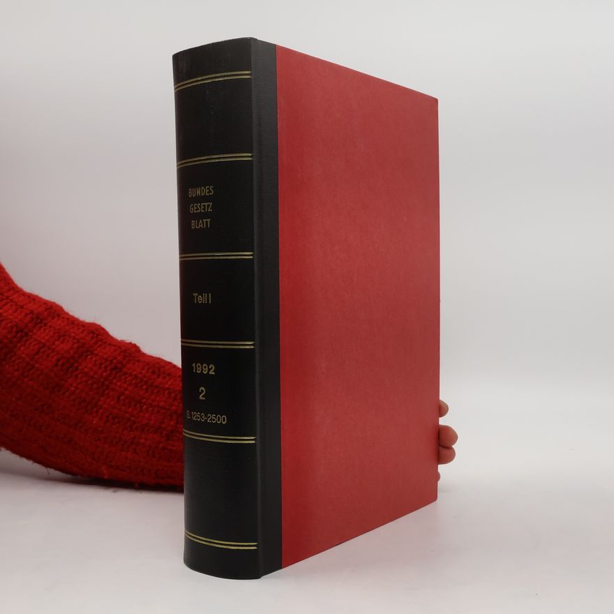 Kolektív autorov Bundesgesetzblatt, Teil I. Jahrgang 1992, Buch 2