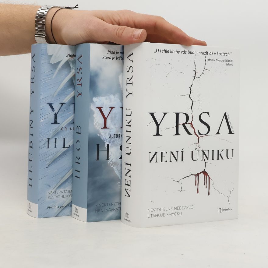 Yrsa Sigurðardóttir Série černý led 1-3. Hlubiny. Hrob. Není úniku