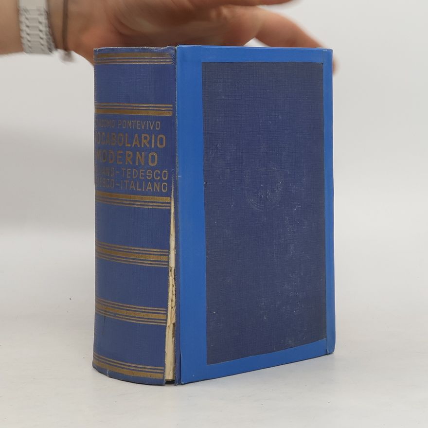 Giacomo Pontevivo Vocabolario moderno italiano-tedesco e tedesco-italiano