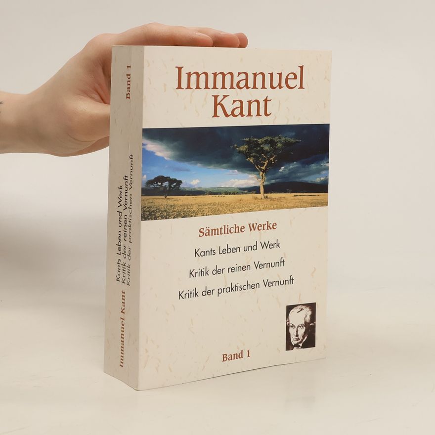 Immanuel Kant Sämtliche Werke 1