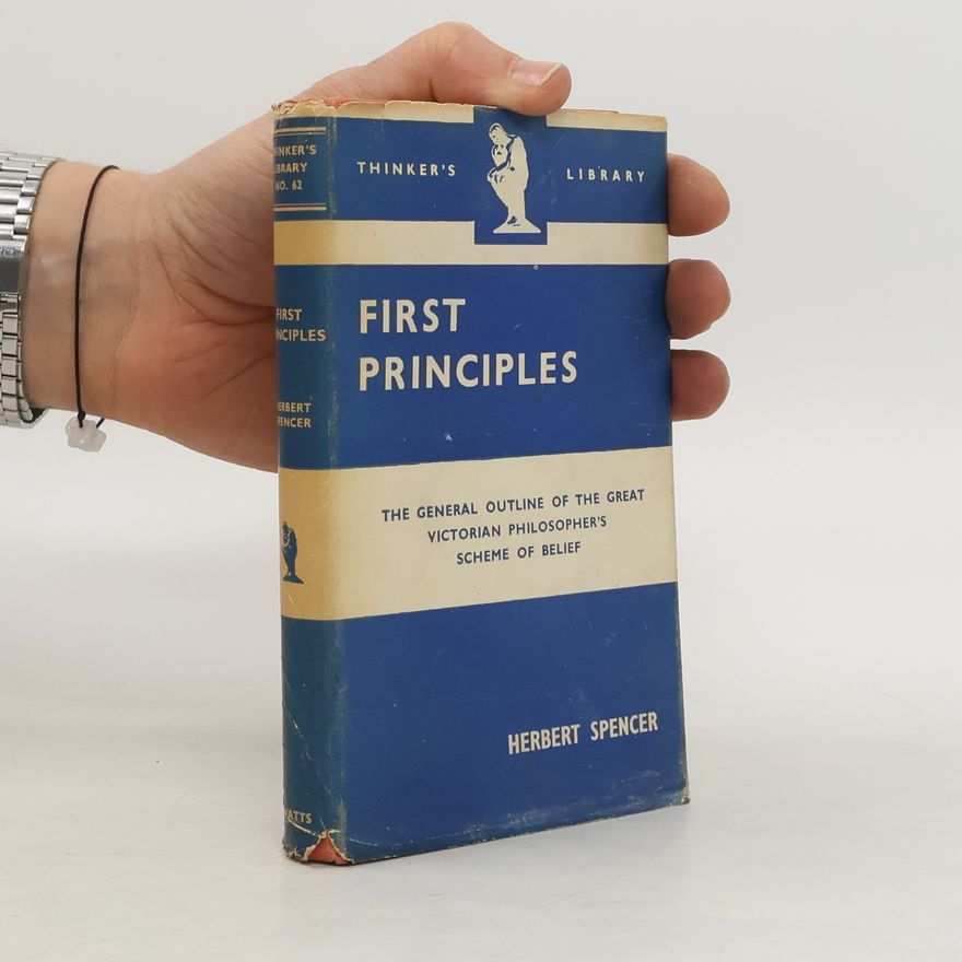 Herbert Spencer First Principles