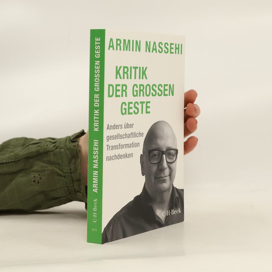 Armin Nassehi Kritik der großen Geste