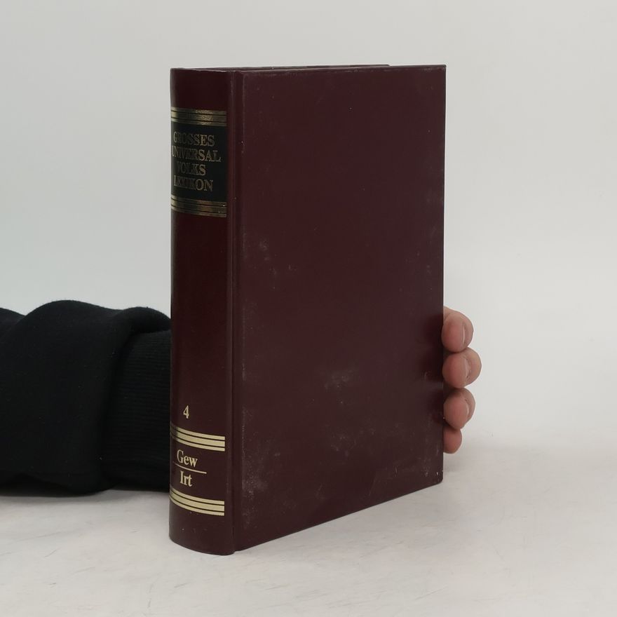 Autorenkollektiv Grosses Universal Volks-Lexikon 4. Gew-Irt