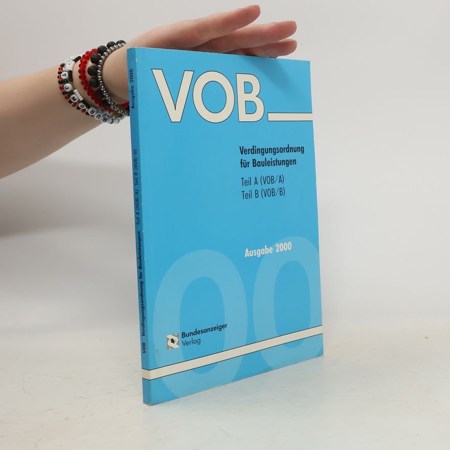 Autorenkollektiv Verdingungsordnung für Bauleistungen