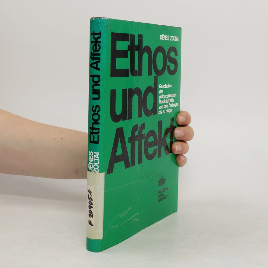 Dénes Zoltai Ethos und Affekt