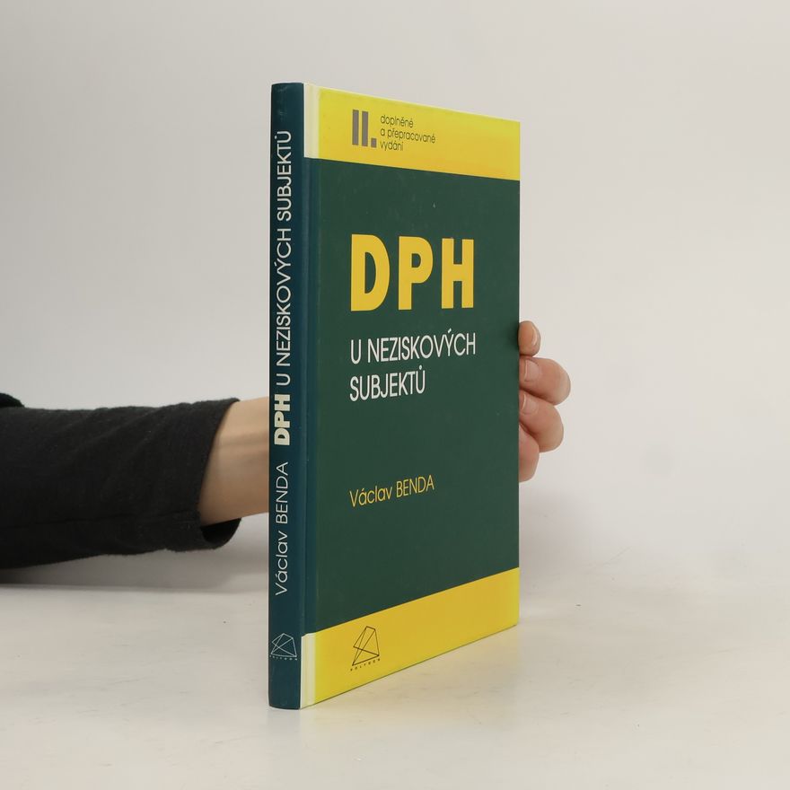 Václav Benda DPH u neziskových subjektů