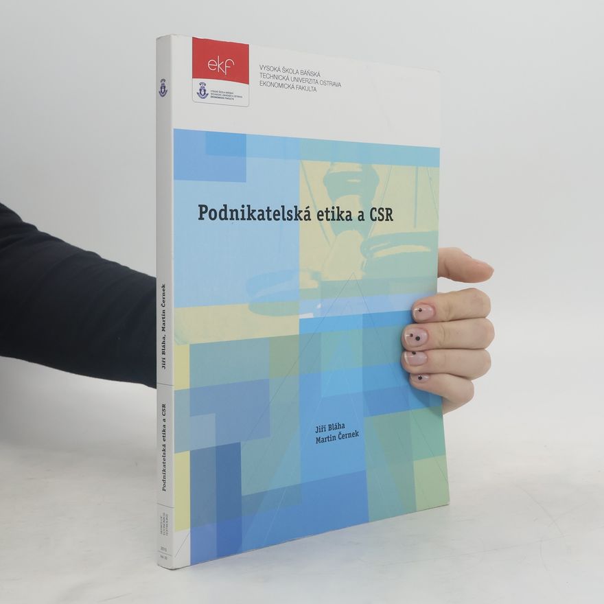 Martin Černek Podnikatelská etika a CSR