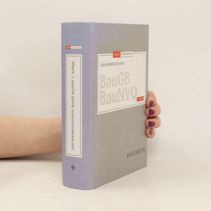 Henning Jäde Baugesetzbuch, Baunutzungsverordnung