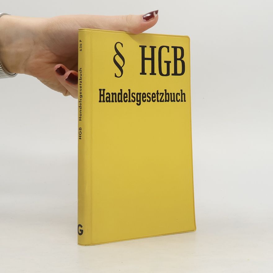 Kolektív autorov HGB Handelsgesetzbuch