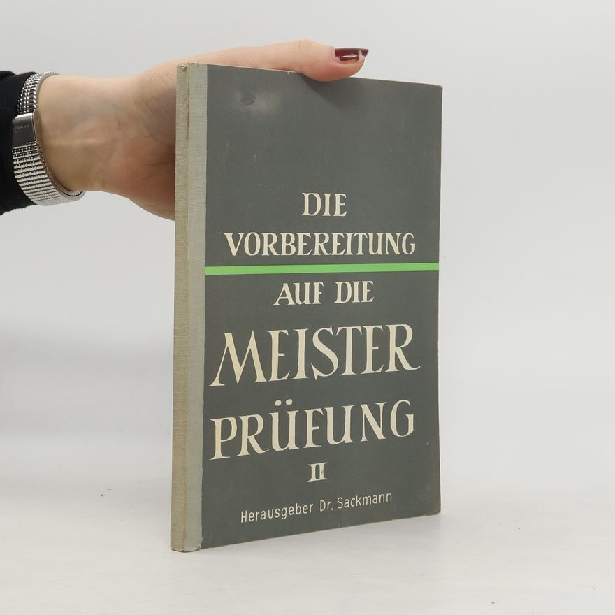 M. Thomassen Die Vorbereitung auf die Meister Prüfung II