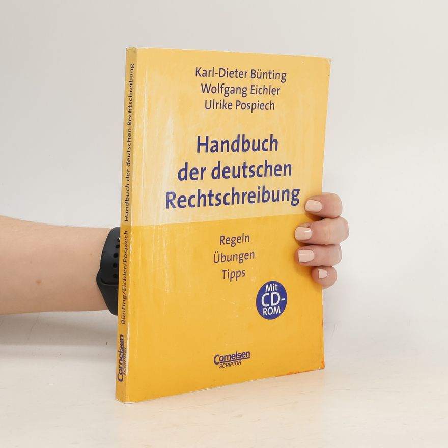 Karl-Dieter Bünting Handbuch der deutschen Rechtschreibung
