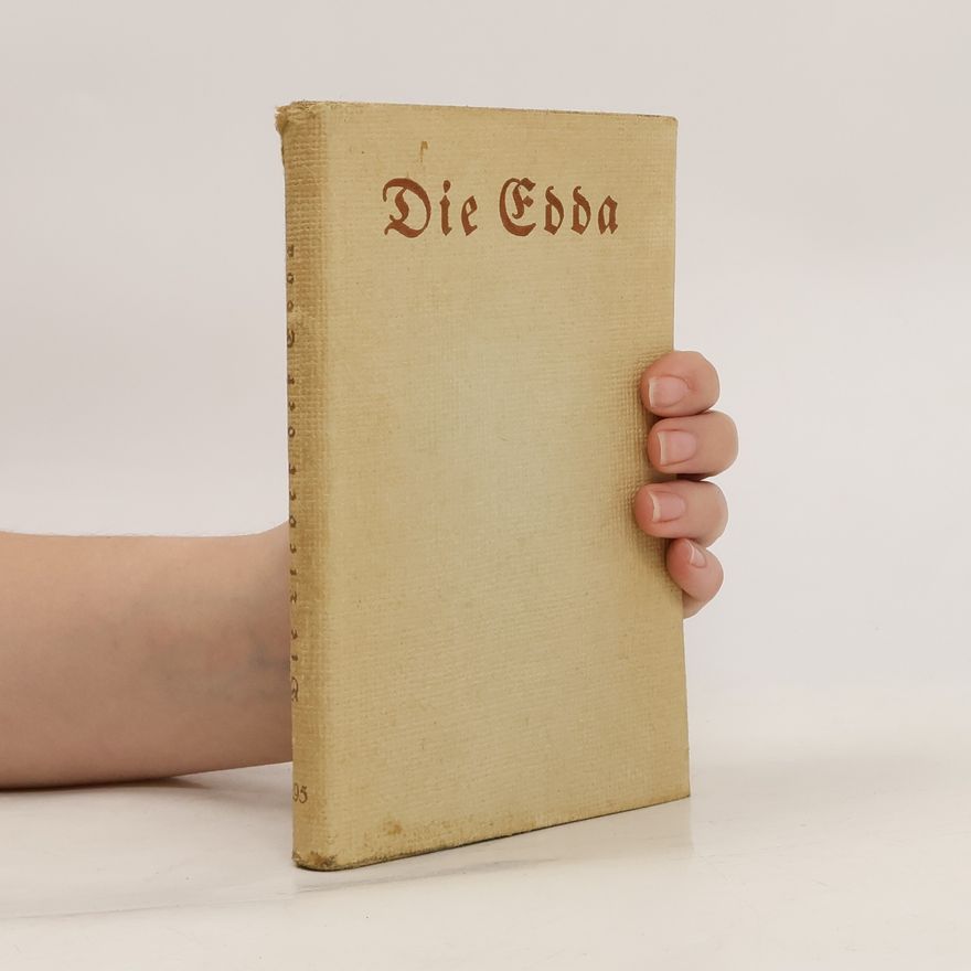 Karl Simrock Die Lieder der Edda