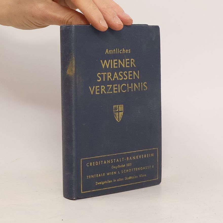 AA.VV. Amtliches Wiener strassenverzeichnis