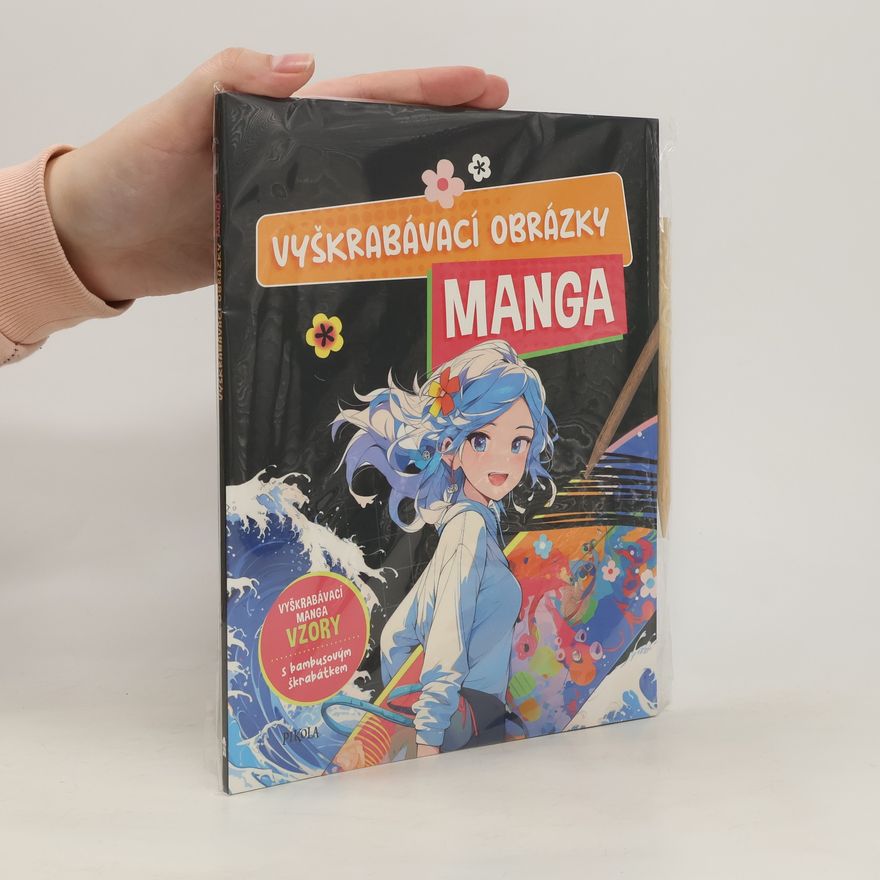 Jana Kubínová Vyškrabávací obrázky manga