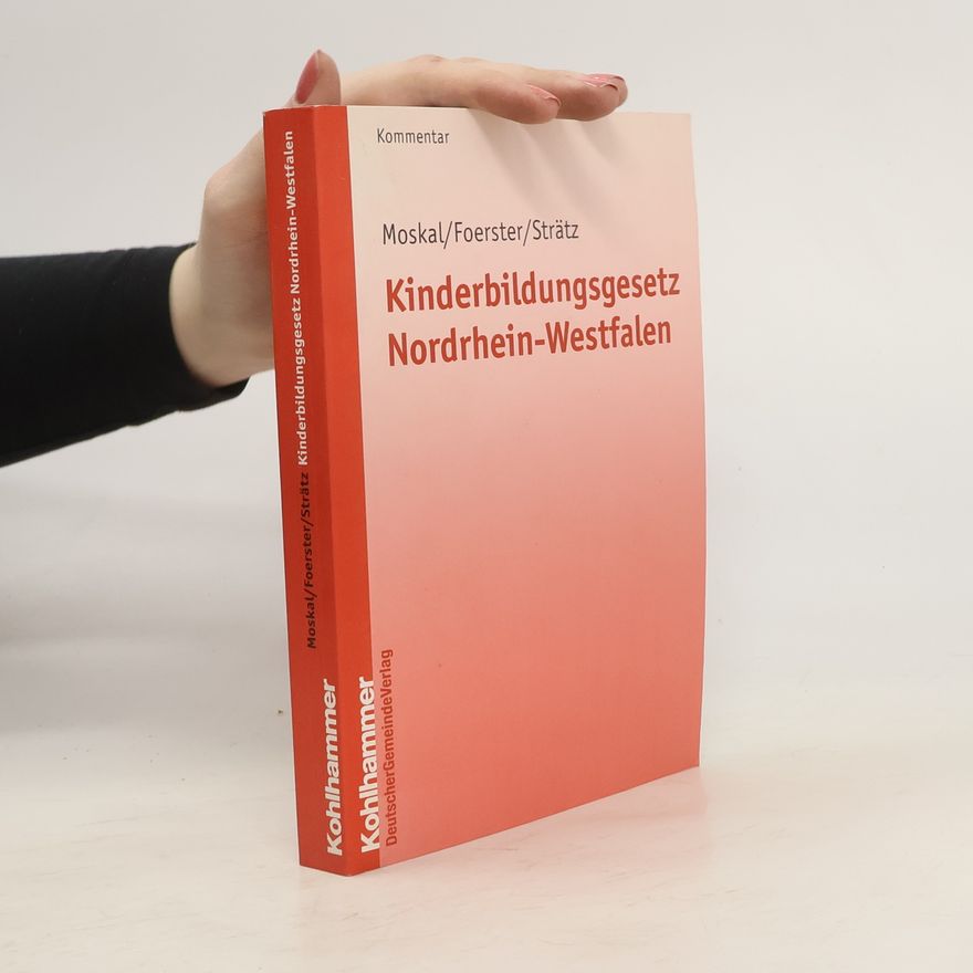 Autorenkollektiv Kinderbildungsgesetz Nordrhein-Westfalen