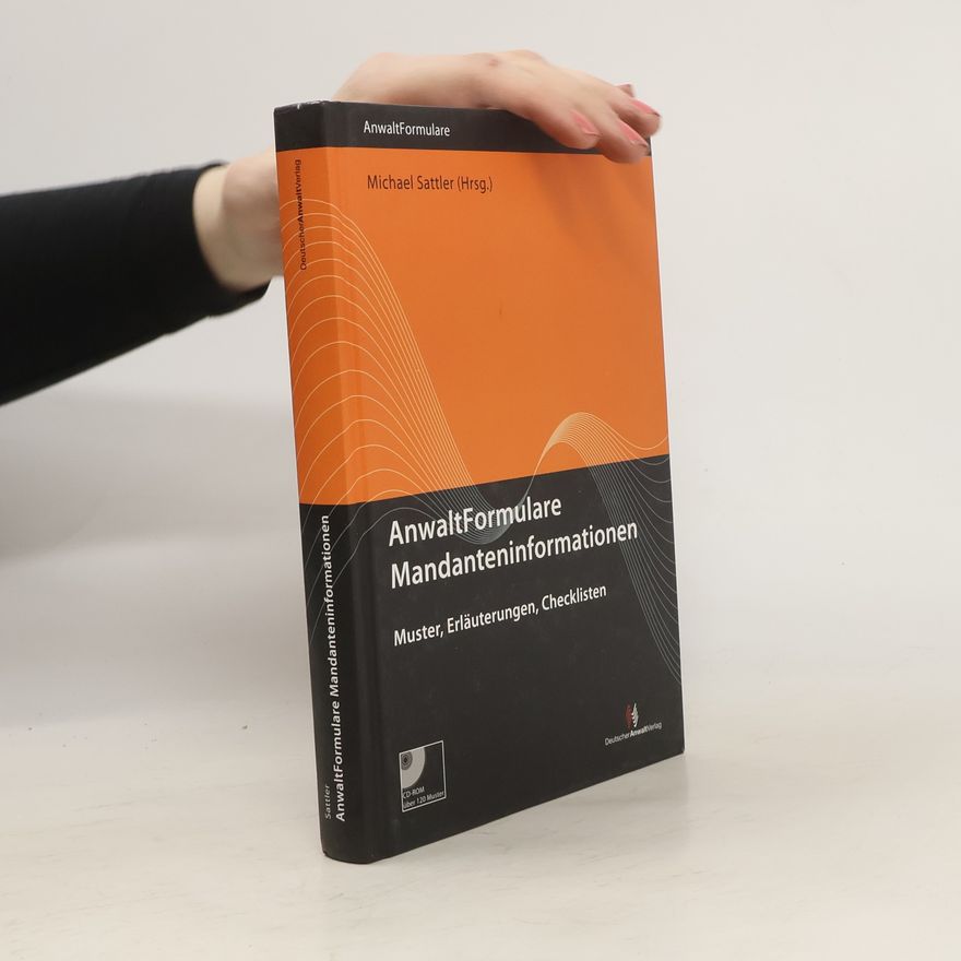 Michael Sattler AnwaltFormulare Mandanteninformationen
