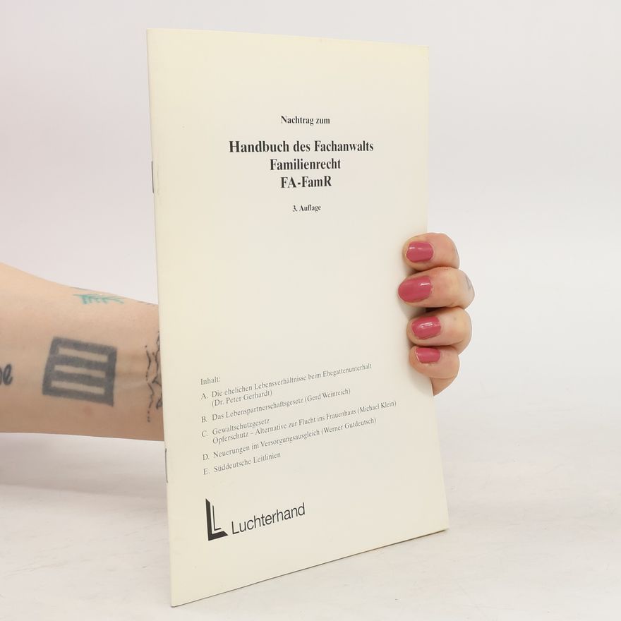 Kolektív autorov Handbuch des Fachanwalts Familienrecht