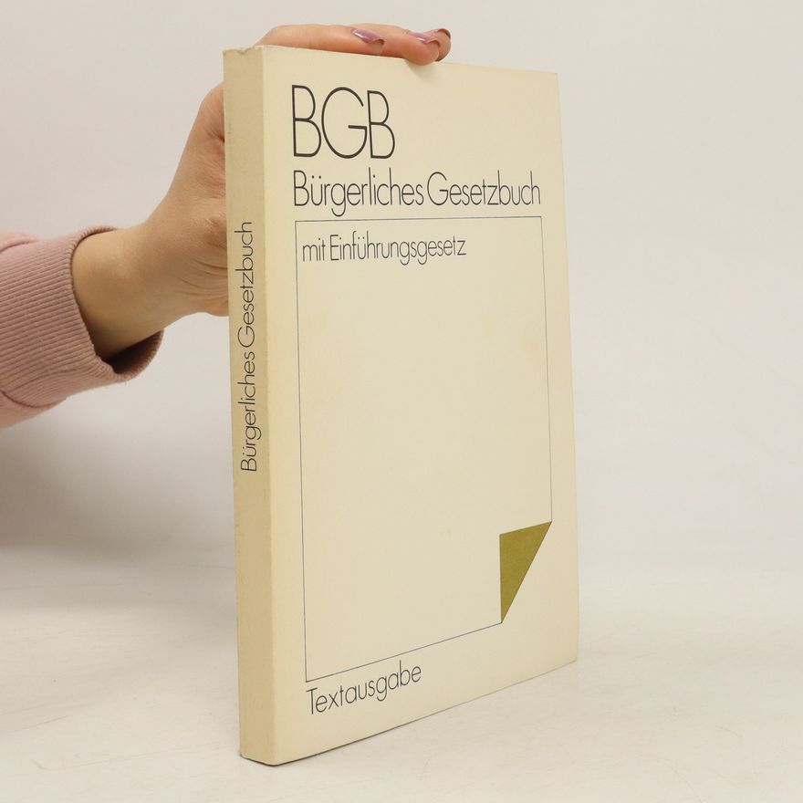 Autorenkollektiv Bürgerliches Gesetzbuch
