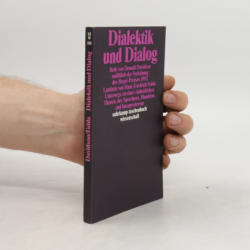 Donald Davidson Dialektik und Dialog