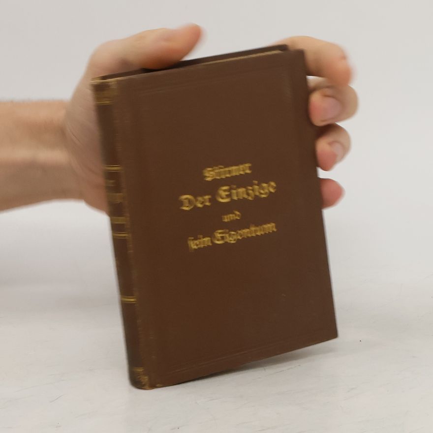Max Stirner Der Einzige