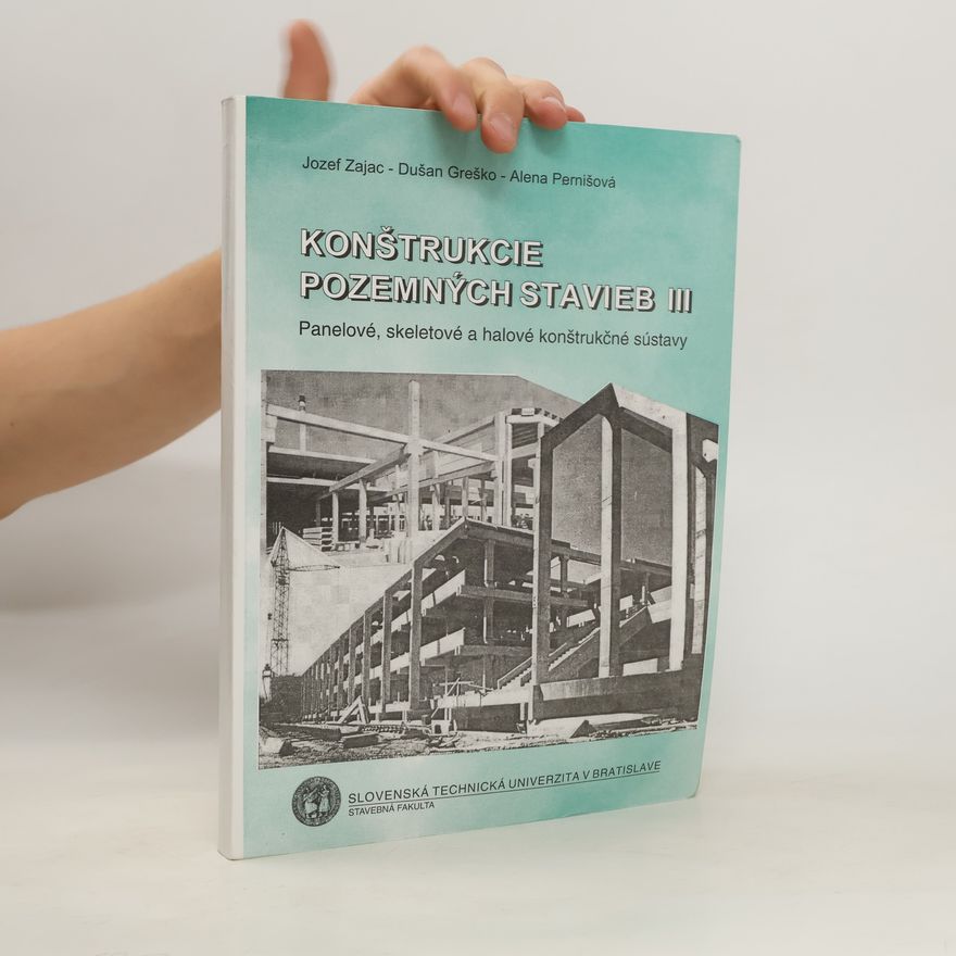 Various authors Konštrukcie pozemných stavieb III.