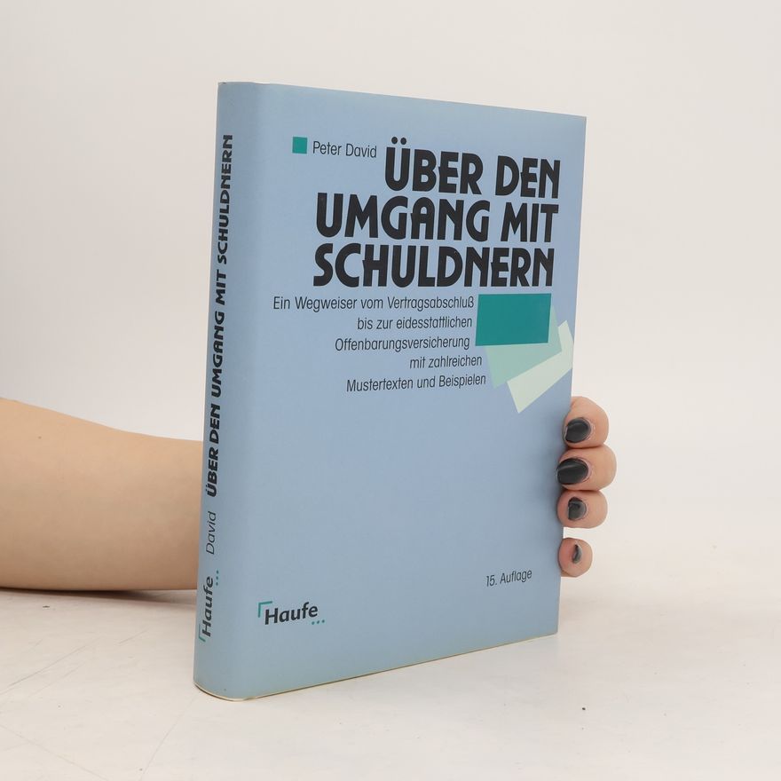 Petr David Über den Umgang mit Schuldnern