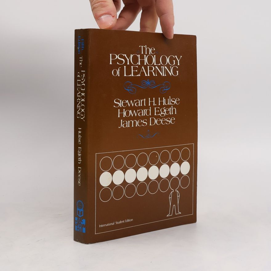 Howard Egeth The Psychology of Learning