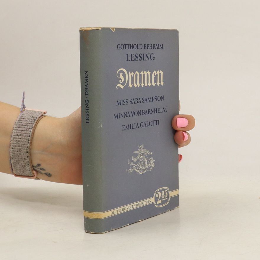 Gotthold Ephraim Lessing Dramen