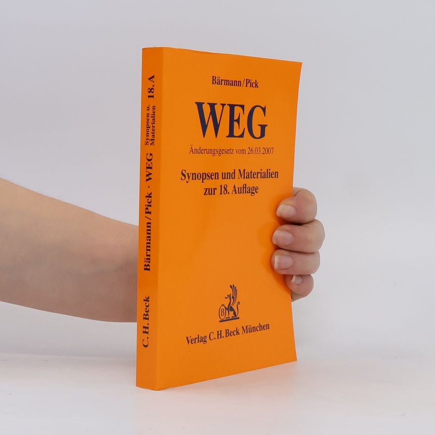 Eckhart Pick WEG. Synopsen und Materialien zur 18. Auflage