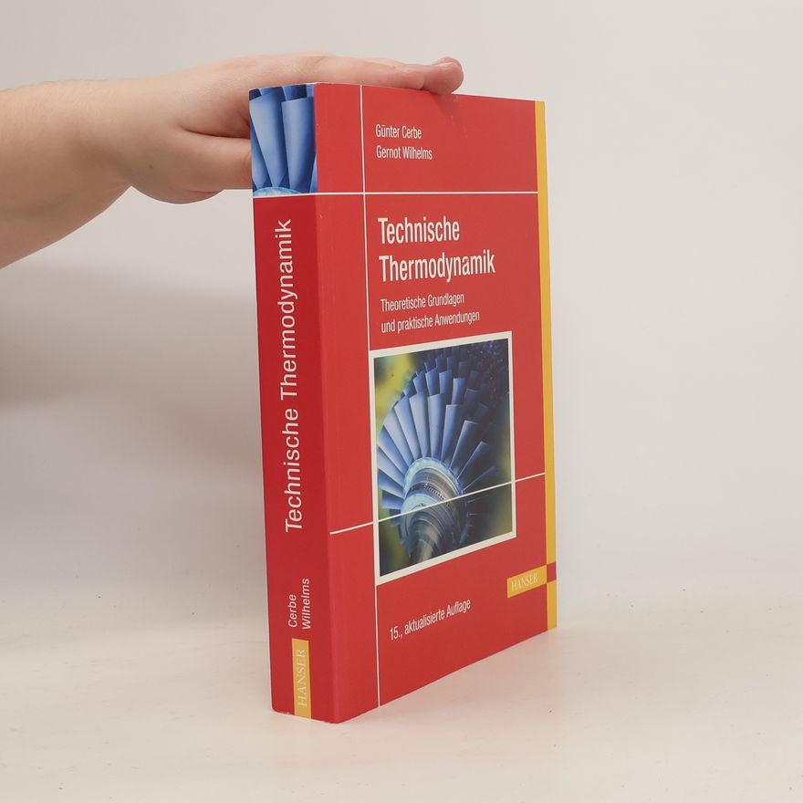 Günter Cerbe Technische Thermodynamik