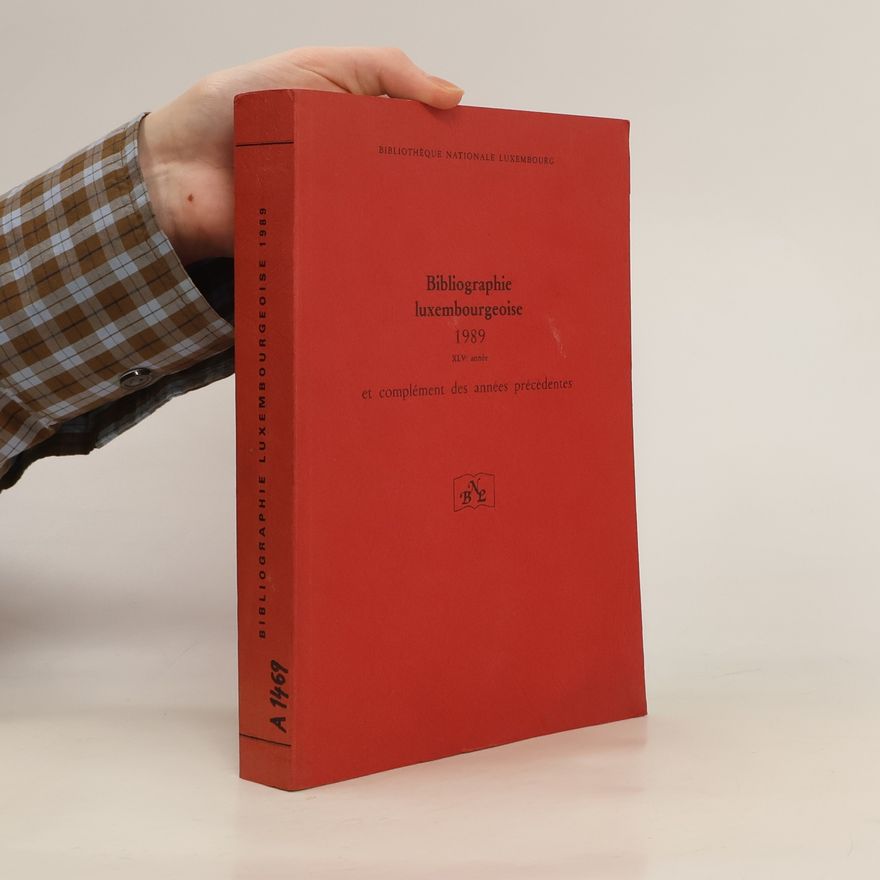 Kolektiv autorů Bibliographie luxembourgeoise 1989
